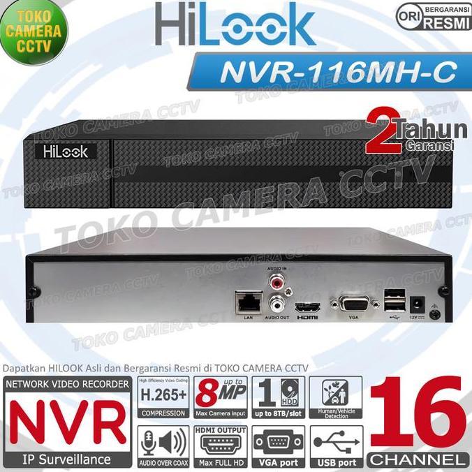 NEW NVR 16 CHANNEL HILOOK NVR-116MH-C NVR 16CH HILOOK