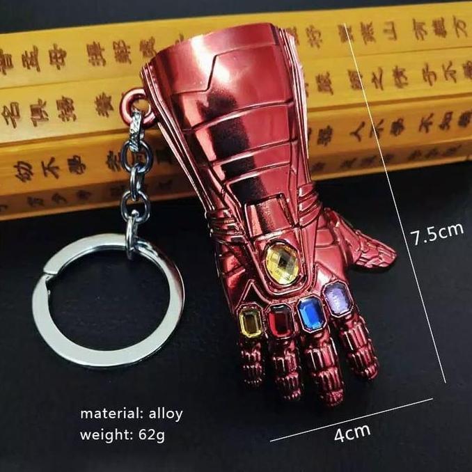 Gantungan Kunci Avengers INFINITY GAUNTLET NANO GAUNTLET IRON MAN 002