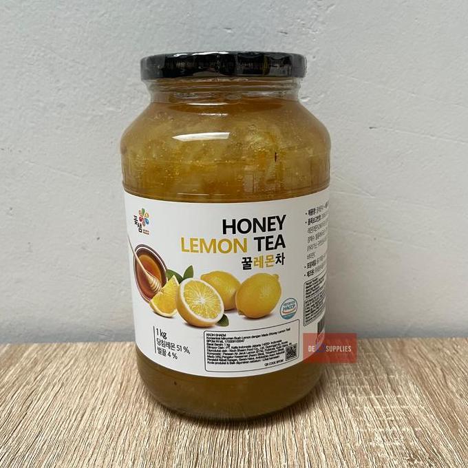 Kkoh Shaem Honey Lemon Tea 1kg - Teh Lemon dgn Madu Korea Minuman