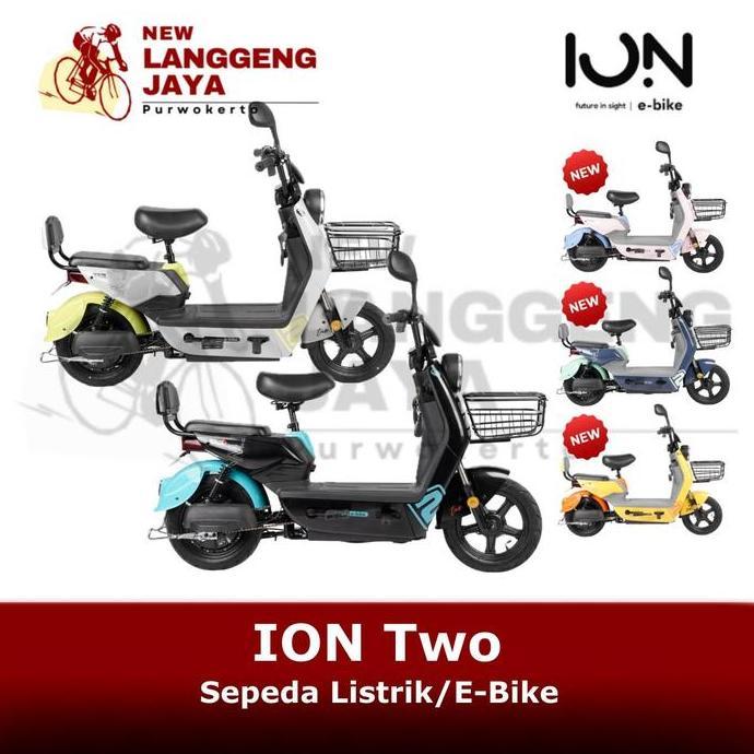 Terlaris Ion Sepeda Listrik E-Bike Two