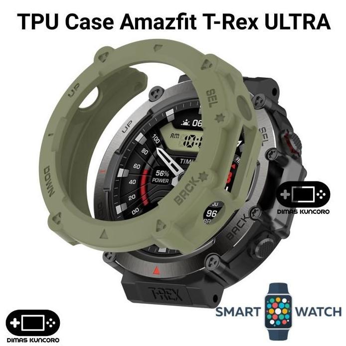 TPU Case Amazfit T-Rex ULTRA Silicone Silicon Bumper Protector T Rex