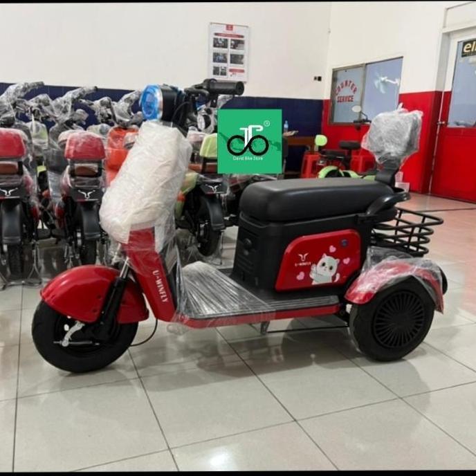 Terlaris Sepeda Listrik Roda3 Uwinfly Kitty Terbaru R3