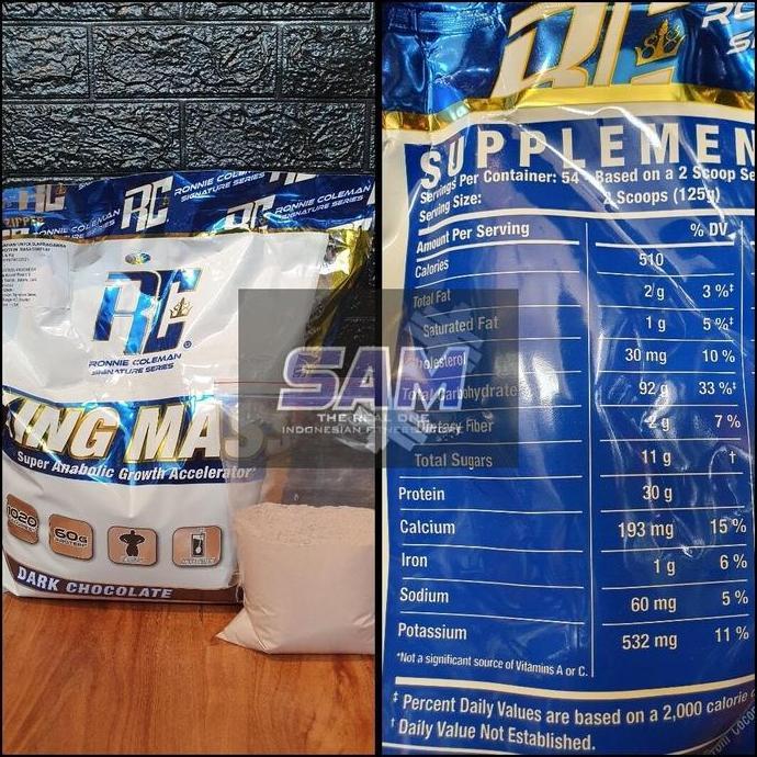 Suplemen Fitness Eceran Repack Rc King Mass 1 Lb Kingmass Gainer Ronni