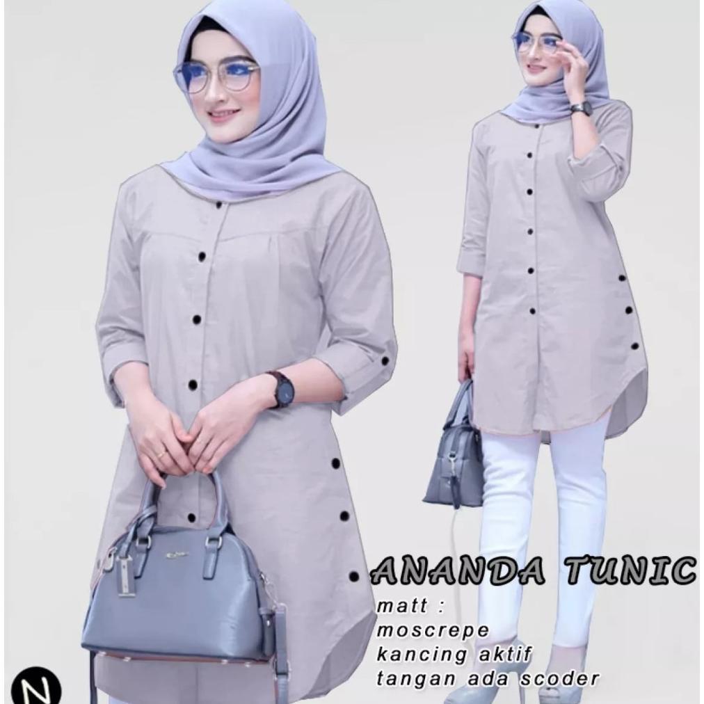 Super Deal Ananda Tunik Jumbo.Atasan Wanita Kekinian Virall 2024.Atasan Terbaru.Termurah.Bisa Cod