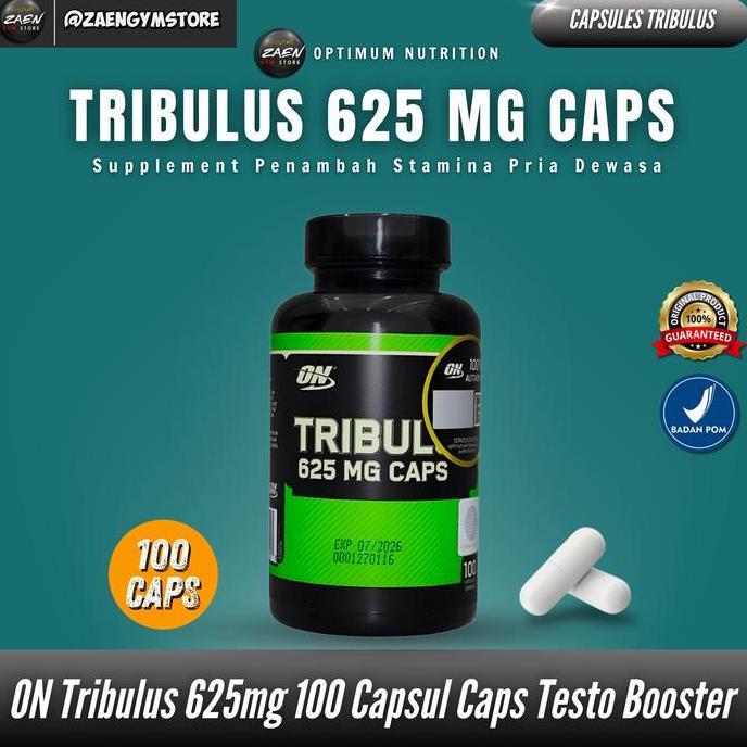 On Tribulus 625 Mg 100 Caps Optimum Nutrition Tribulus Testo Booster
