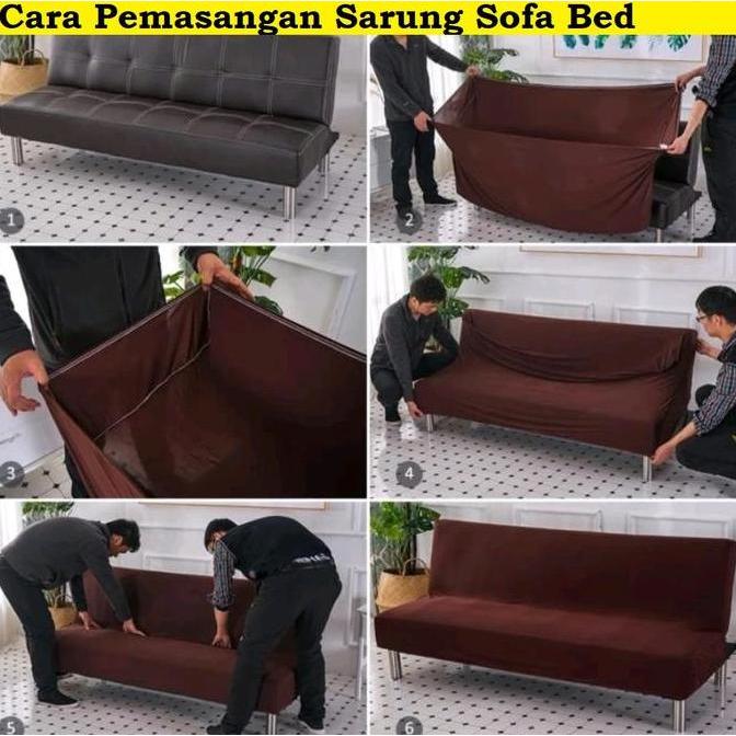 CSB178 Cover Sofa Bed Sarung Sofa Motif Import kain dekorasi [terbaik]