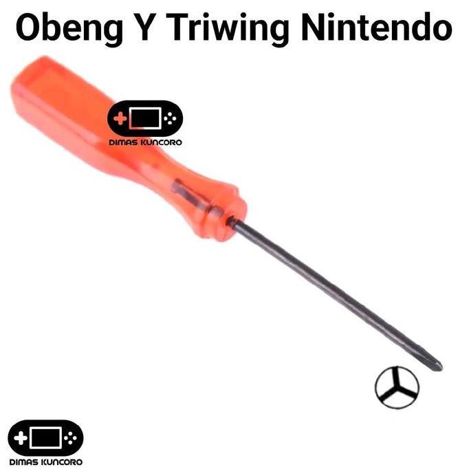 Obeng Y Triwing Nintendo switch  lite oled pro controller trigram