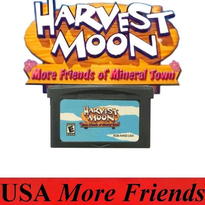 Kaset GBA Harvest Moon cartridge gameboy advance gba sp