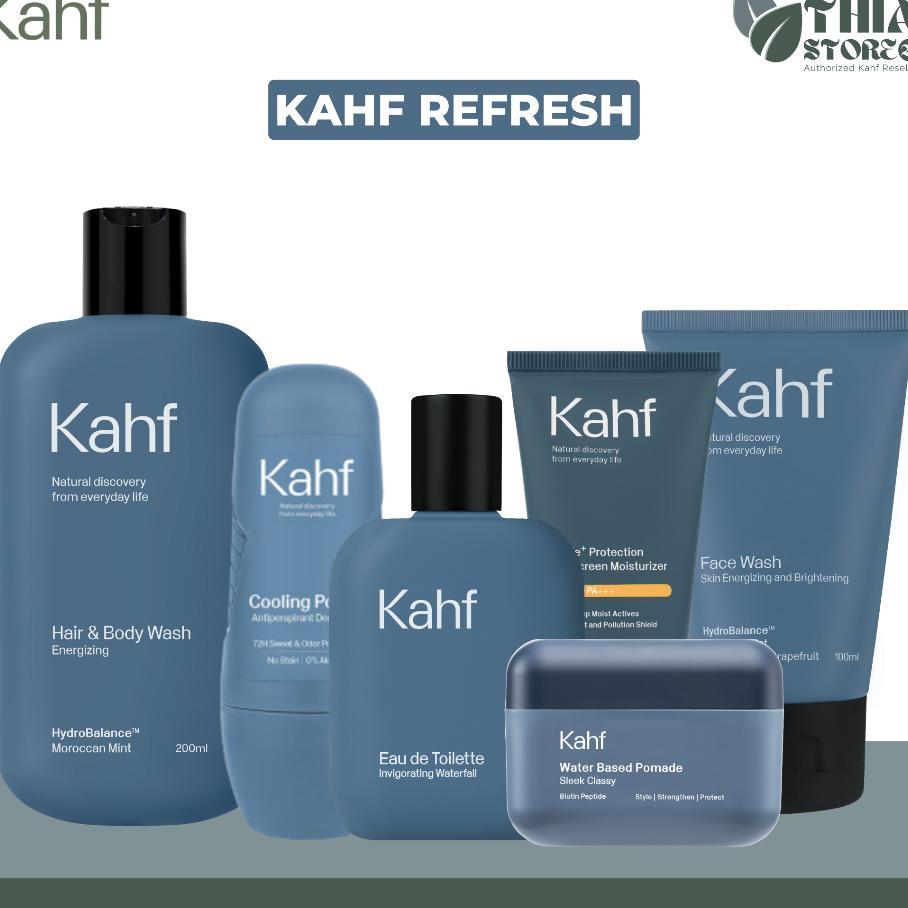 Paket Kahf Untuk Pria Semua Jenis Kulit Paket Grooming Untuk Pria Kahf Lengkap