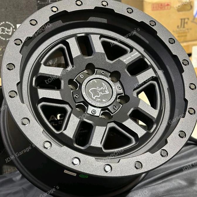 Terlaris Velg Mobil Blackrhino Barstow Black Rhino Ring 18 Original H6