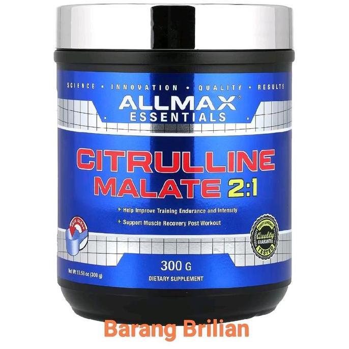 Allmax Nutrition Citrulline Malate 2:1 300 Gram Ori Usa