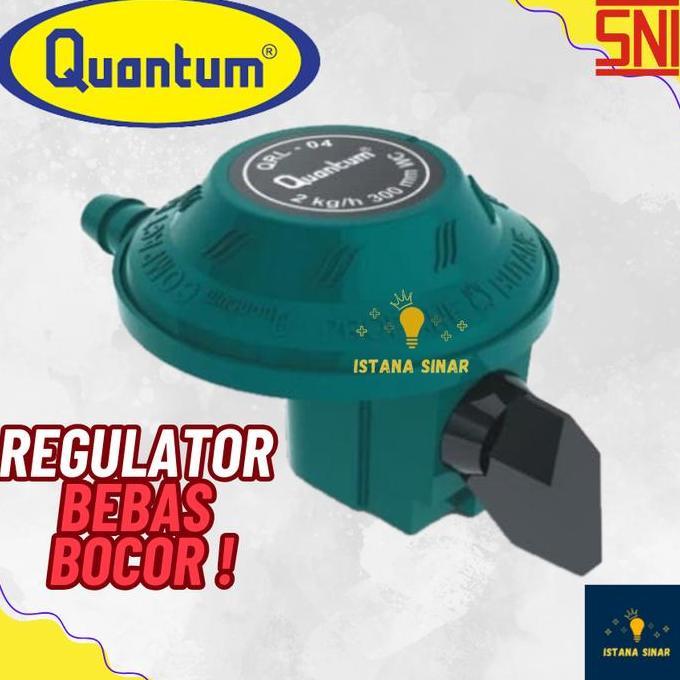 Regulator Kompor Gas Quantum QRL 04 Regulator Gas Quantum