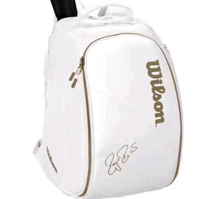NEW wilson backpack dna federer signature roger federer ransel dna federer tas raket wilson