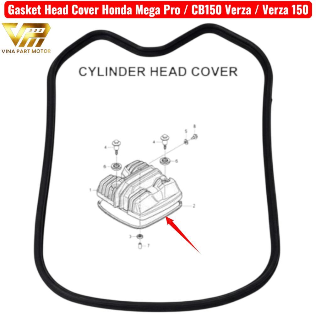 GASKET HEAD COVER SEAL HEAD HONDA MEGA PRO / CB150 VERZA / VERZA 150