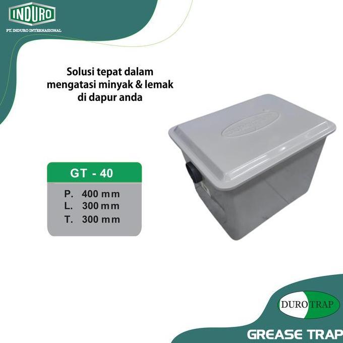 GREASE TRAP DUROTRAP GT 40 / PERANGKAP MINYAK / PERANGKAP LEMAK