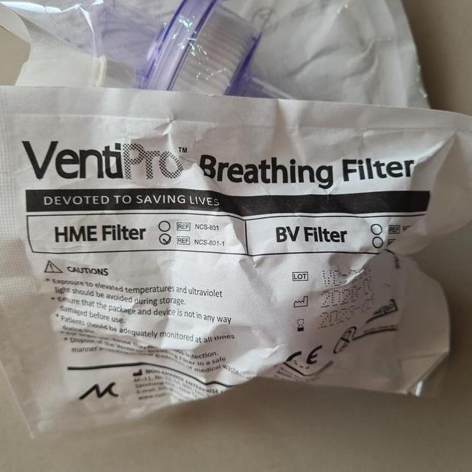 Acquario- Bacterial Filter Ventilator / Filter Bakteri / Hme Filter Ventipro