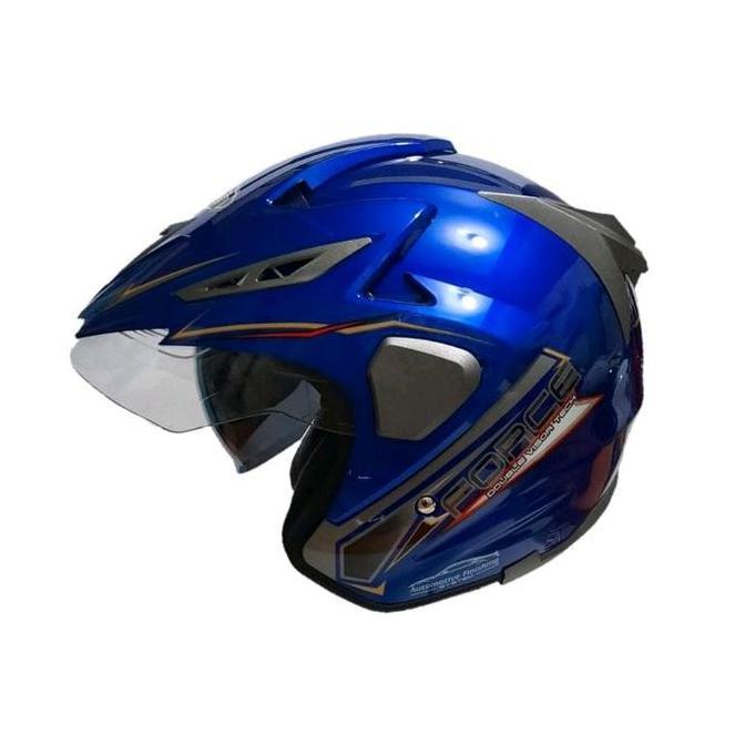 Testa- Helm Force Sni Anti Pecah Ada Anti Malingnya Garansi Kaca Motor