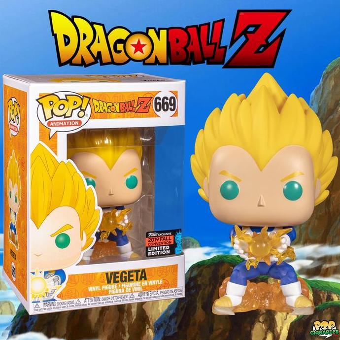 Funko POP Dragon Ball Z - Super Saiyan Vegeta Final Flash NYCC 2019