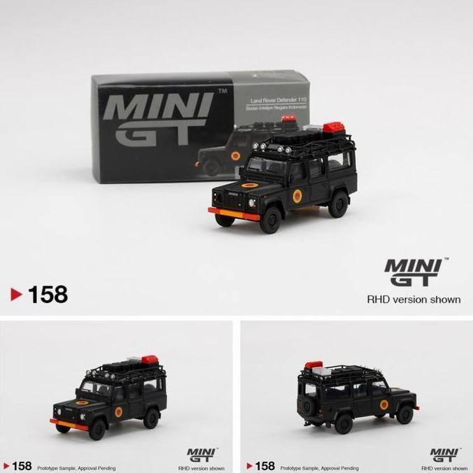 MiniGT 158 Land Rover Defender 110 Badan Intelijen Negara BIN