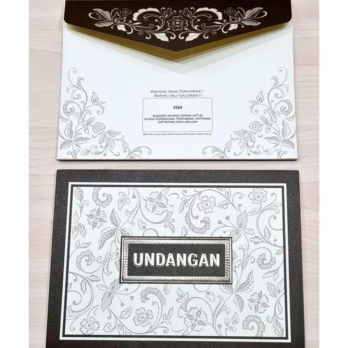 Festa- Blangko Kosong Undangan Erba 2324 Isi 100 Lembar