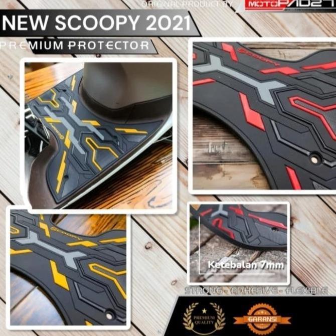 karpet new Scoopy 2021 - 2023 bordes pijakan kaki new Scoopy 2021-2023