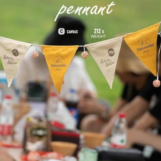 BENDERA HIAS CAMPING PENNANT NATUREHIKE NH20PJ119