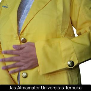 EXCLUSIVE JAS ORIGINAL ALMAMATER UNIVERSITAS TERBUKA MAHASISWA UT