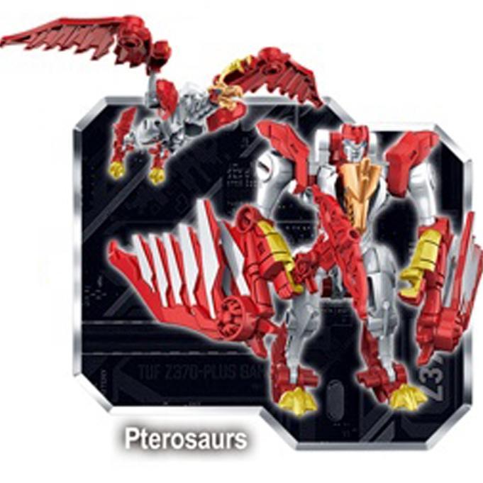 CUCI GUDANG 1 PCS Mainan Robot Warrior / Dinosaurus Warrior Set Bisa Berubah Dan Digabungkan Deforma