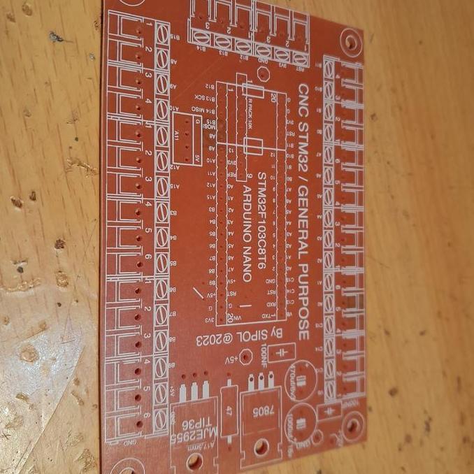 PCB STM32 OR ARDUINO NANO CNC STM 32 STM 32 OR GENERAL PURPOSE SAF12