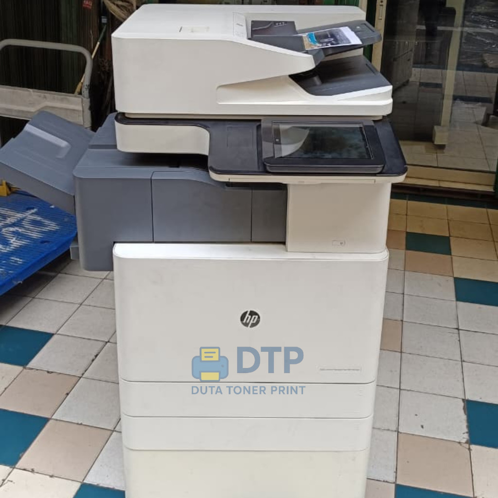 Printer Color HP LaserJet Managed MFP E87640 Fotocopy A3 Warna multifungsi