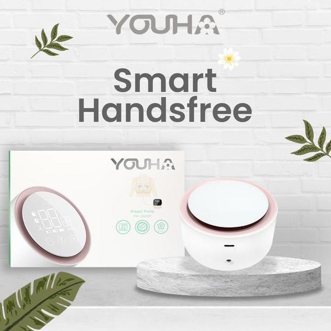 YOUHA SMART HANDSFREE / Pompa Asi Elektrik Ganda / Double Handsfree breast pump / Pumping asi portab