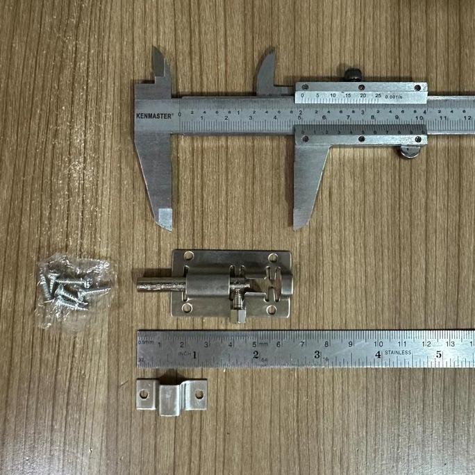 Slot Kunci Pintu 2 Inch Grendel Slot Pintu 5 cm Kunci Slot Cantol 50Mm