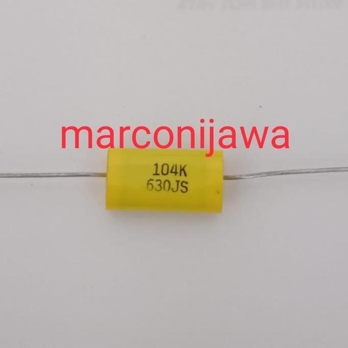 capasitor 104K630Vdc 0,1uf 20x11x7mm