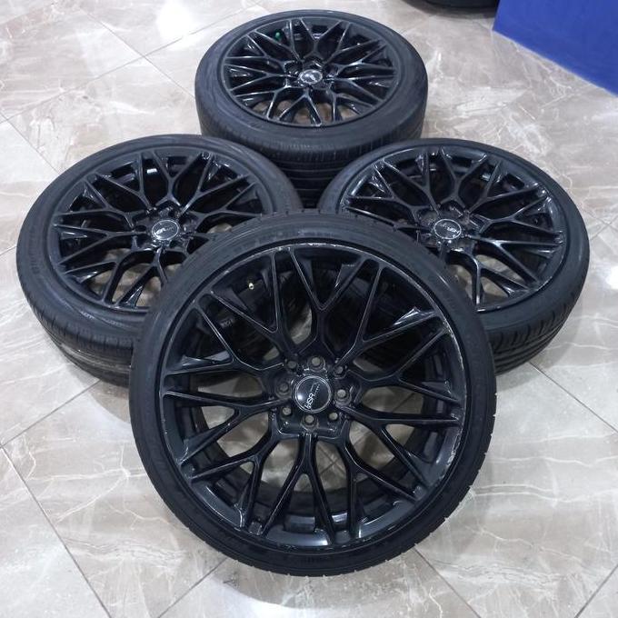 Terlaris Velg Racing Second Hsr Sloux R18 + Ban Buat Baleno Rocky Raize