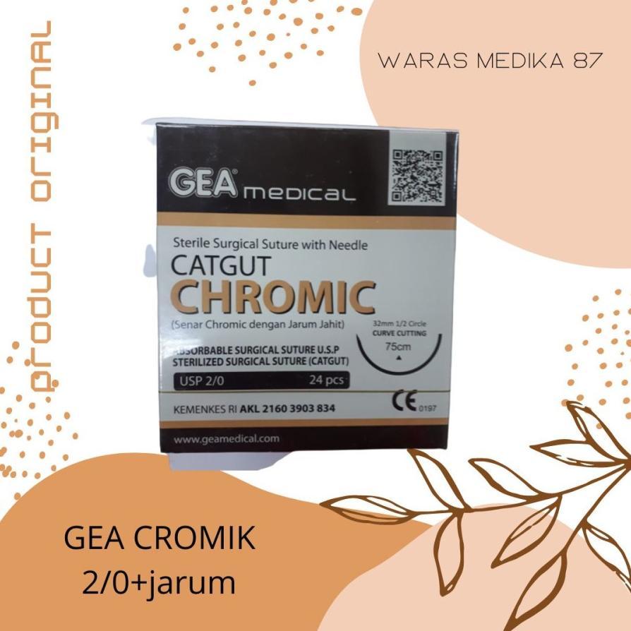 Gea  Chromic 2/0 + Jrm