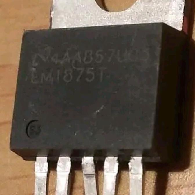 IC GAIN CLONE LM1875T LM1875 T LM 1875 T 1875T NATIONAL ORIGINAL SAF12