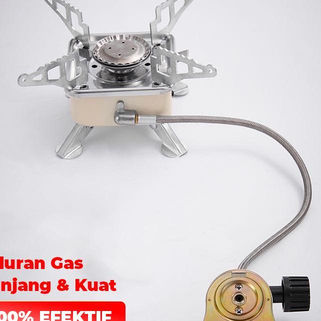 Kompor Gas Mini Kotak Portable Stove Camping Kompor Gunung Nesting Stove Safety 003-5