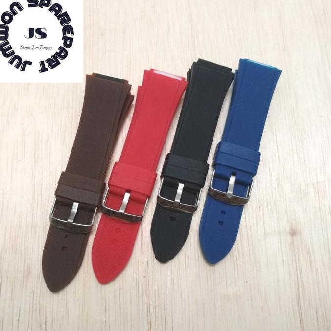 Strap Tali Jam Tangan Guess GS gww0248G5 W0247G3 Pria Rubber