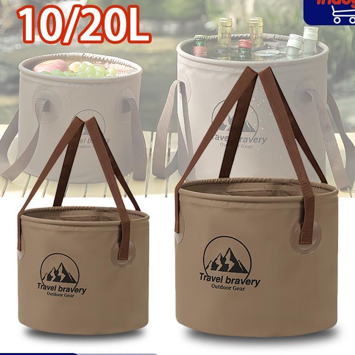 Happy Travel Ember Lipat Camping Umpan Pancing Portable Outdoor 20 Liter 10 Liter / Ember Lipat Port