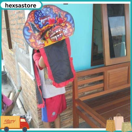 Caplokan Devil  Premium Kepala Kayu Waru Barongan Jaranan Kuda Lumping Laris Manis