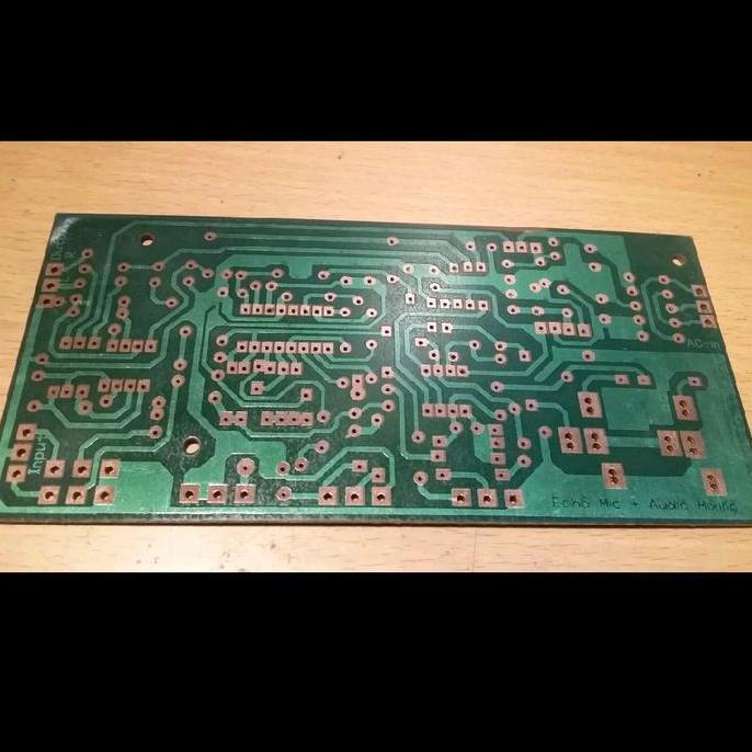 PCB DIAMOND SUPER DIGITAL PT2399 ECHO REPEATER & MIXER - FOR KARAOKE SAF12