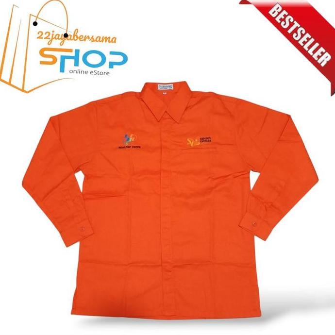 Kemeja Bps Sensus Ekonomi | Baju Seragam Bps Sensus Ekonomi Full Bordir