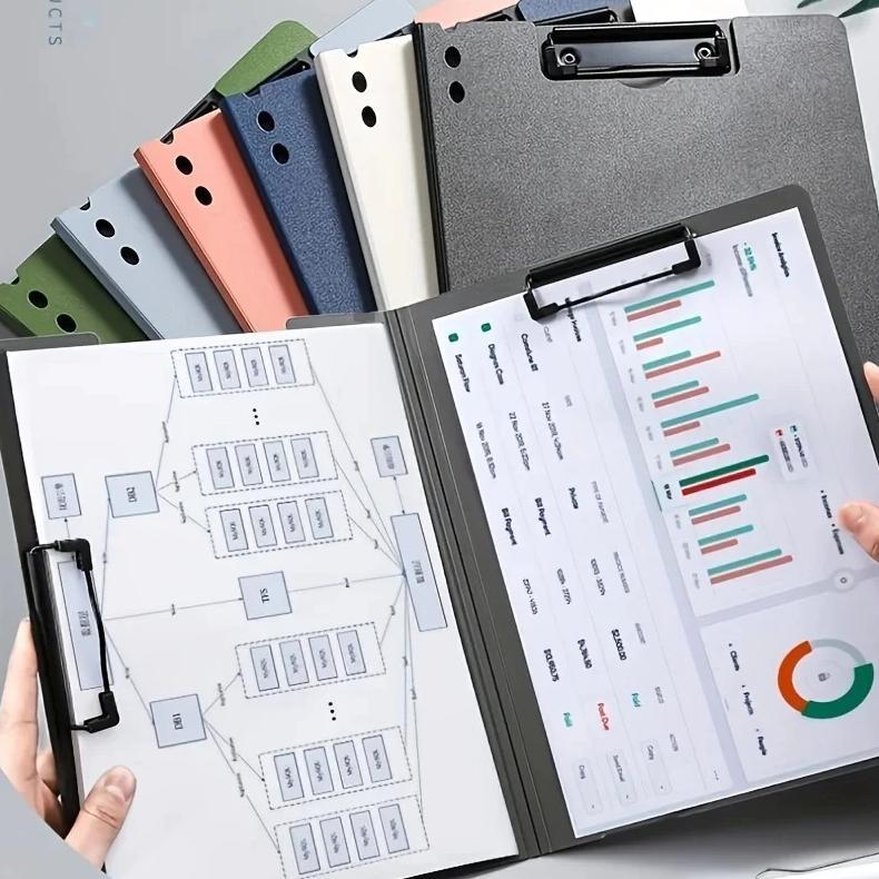 Map kertas wadah jepitan penyimpanan dokumen /map organizer A4 tebal