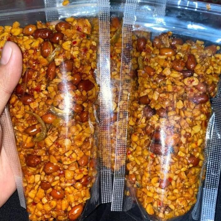 Lauk TEMPE/ KACANG/TERI/ FRESH 100Gram Tempe Orek Pedas manis