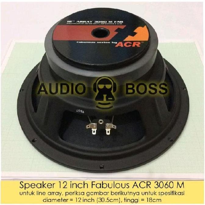 sinta.nyoh / Speaker ACR 12" Fabulous 3060 ACR 12 inch Fabulous / 12" Fabulus 3060 Diskon