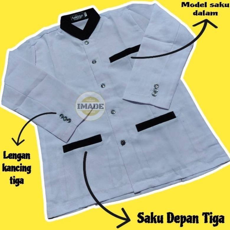 Diskon Baju Koko Jasko Anak Satu Set Baju Celana Jasko Anak Lengan Panjang Anak Sd Sampai Smp