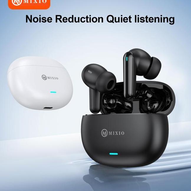 Mixio X8 Tws Bass Wireless Bluetooth Eahone Tws Mini Earbuds 5.4