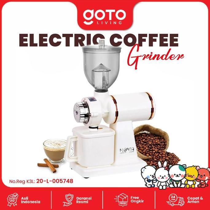 Kova [COD] N600 Electric Coffee Grinder Maker Mesin Giling Biji Kopi Listrik