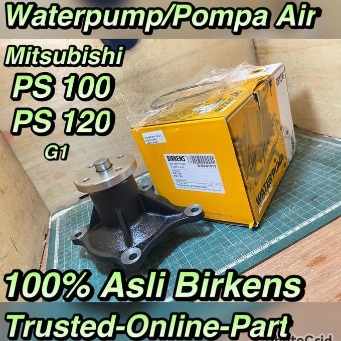 Waterpump Ps100 Ps120 Coltdiesel Mitsubishi 100% Asli Birkens terlaris