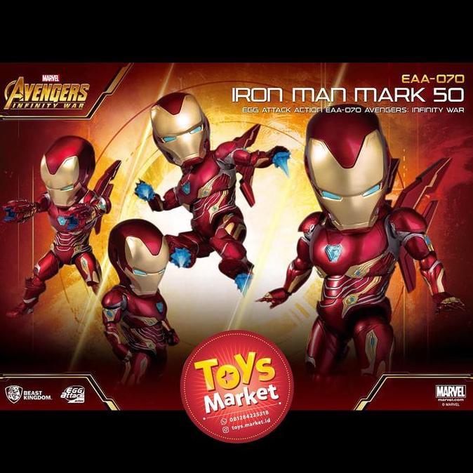 Beast Kingdom Egg Attack Action Eaa-070 Iron Man Mark 50